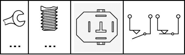 Hella 6DD 008 622-761 Stop Light Switch