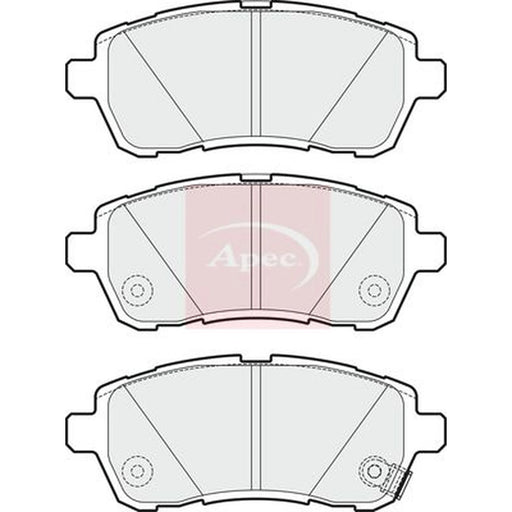 Apec Front Brake Pad Set PAD1706