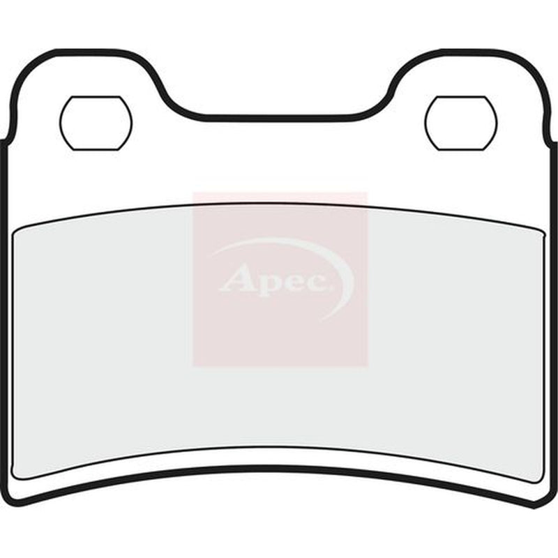 Apec Rear Brake Pad Set PAD761