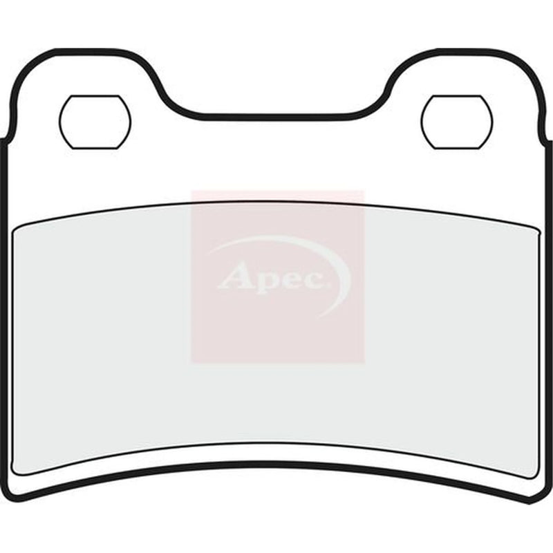 Apec Rear Brake Pad Set PAD761