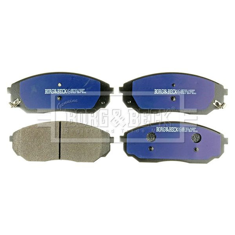 Borg & Beck 4 x Front Brake Pad Set BBP1874
