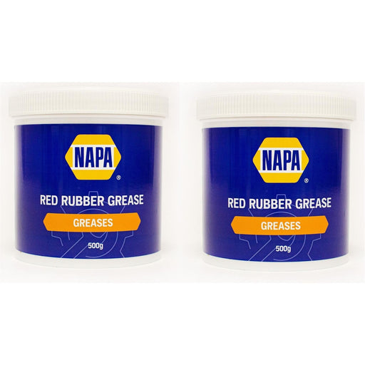 2x NAPA Red Rubber Grease Brake Caliper Pistons & Hydraulic Systems 500g NAPA  - Town Parts