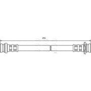 Apec Brake Hydraulic Hose Line Rear HOS3751