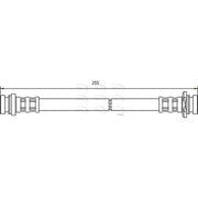 Apec Brake Hydraulic Hose Line Rear HOS3751