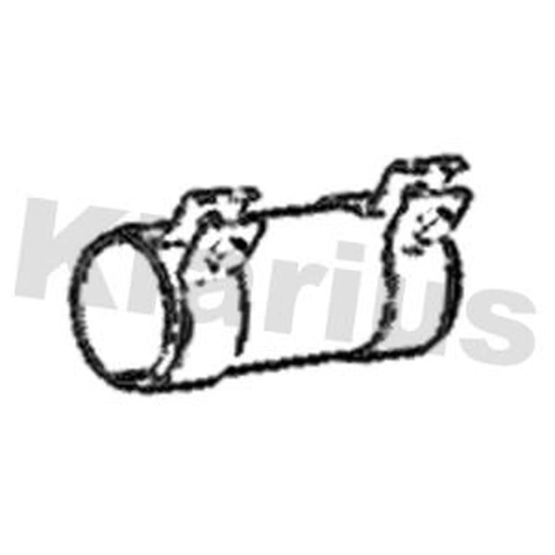 Klarius Connection Pipe 60.5MM L 90 Mm SLV12AL 893253139B SLV12AL