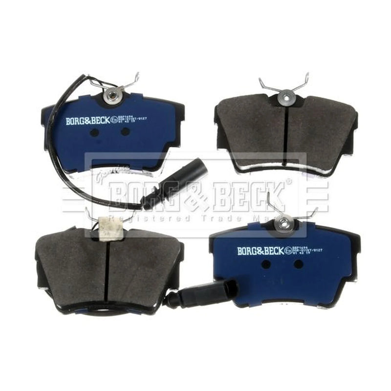Borg & Beck 4 x Rear Brake Pad Set BBP1694