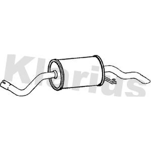 Klarius Box With Tail Pipe Rear FT805D