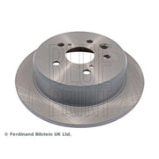 Blue Print 2 x Solid Rear Brake Discs ADT343209