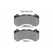 Textar Front Brake Pad Set 2584901