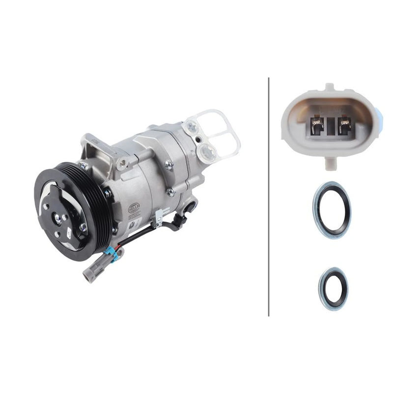 Hella Air Conditioning Compressor 8FK 366 200-431