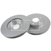 Borg & Beck 2 x Vented Front Brake Discs BBD5381