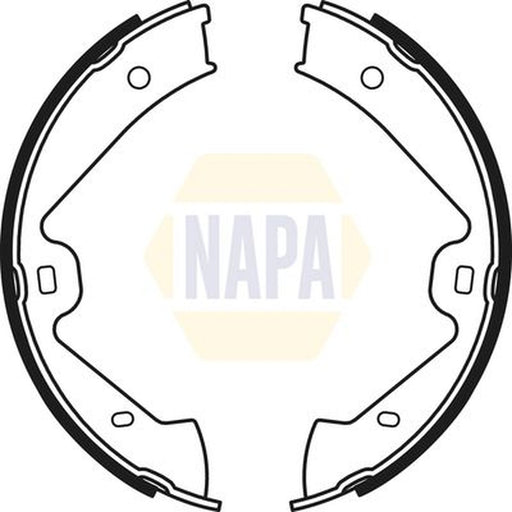 NAPA Parking Brake Shoe Set NBS5051