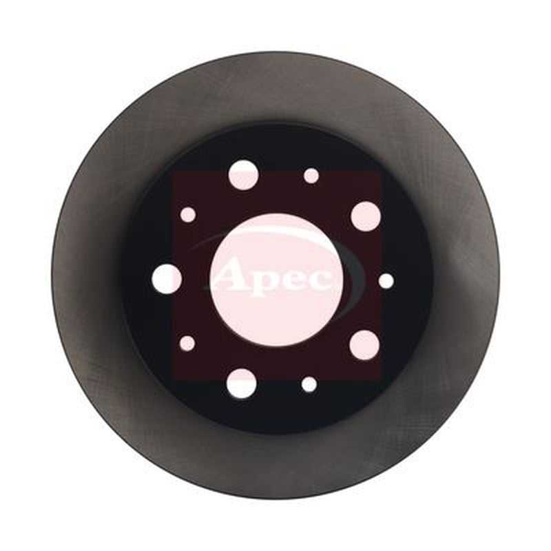 Apec 2 x Solid Rear Brake Discs DSK2625