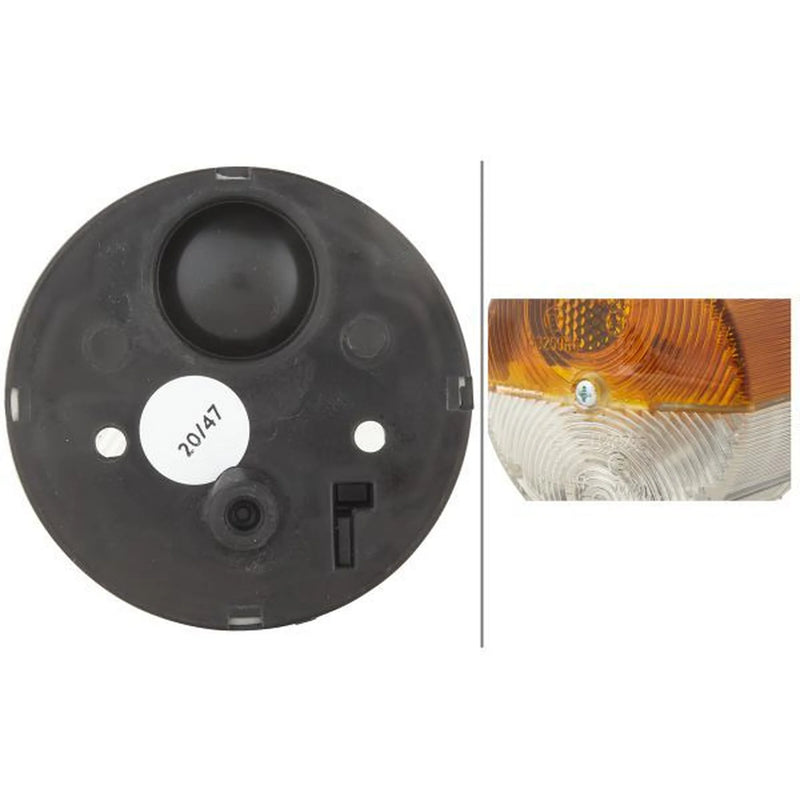 Hella Direction Indicator Light Front 2BE 003 185-031