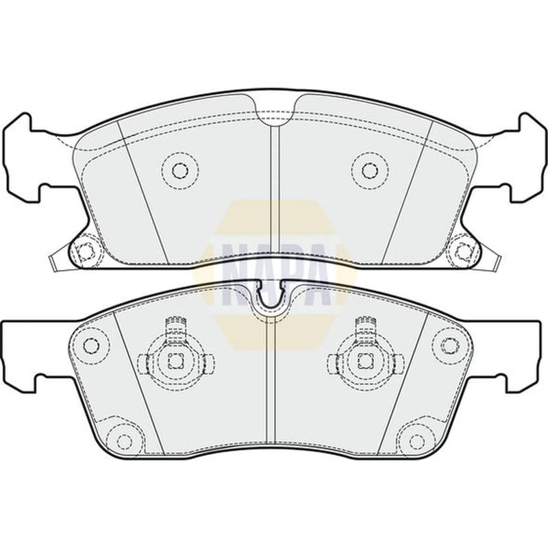 NAPA Front Brake Pad Set NBP1764