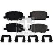 Febi Front Brake Pad Set 176970