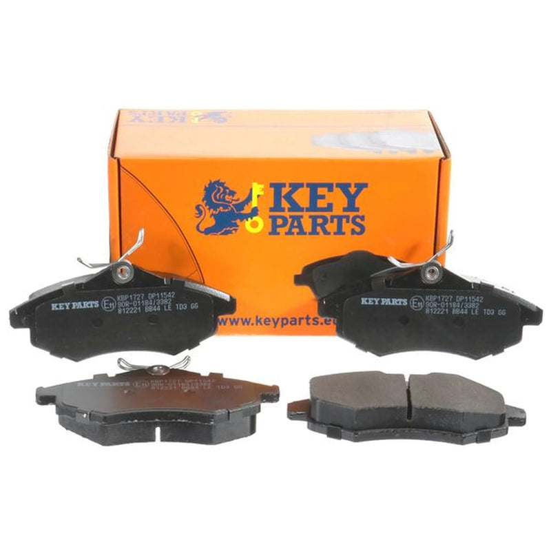 Key Parts 4 x Front Brake Pad Set KBP1727