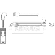 Borg & Beck Brake Pad Wear Sensor Front BWL3021