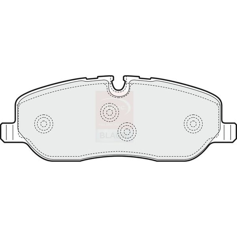 Apec Front Brake Pad Set PAD1468B