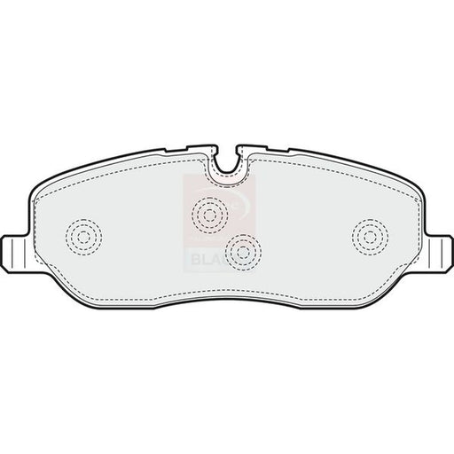 Apec Front Brake Pad Set PAD1468B