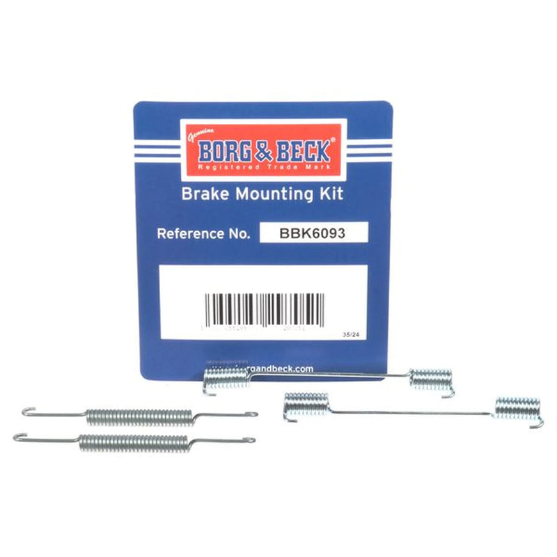 Borg & Beck Brake Shoe Accessory Kit Rear BBK6093