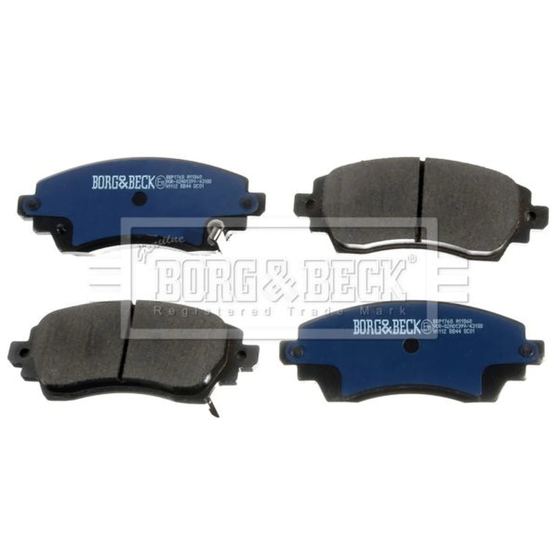 Borg & Beck 4 x Front Brake Pad Set BBP1768