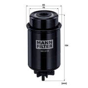 MANN-FILTER Fuel Filter Element WK 8110 OE 1311812