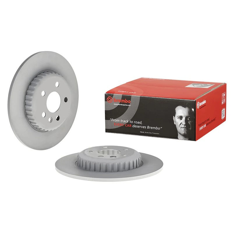 Brembo 2 x Steel Rear Brake Disc Hub Brake Discs 08.C983.23