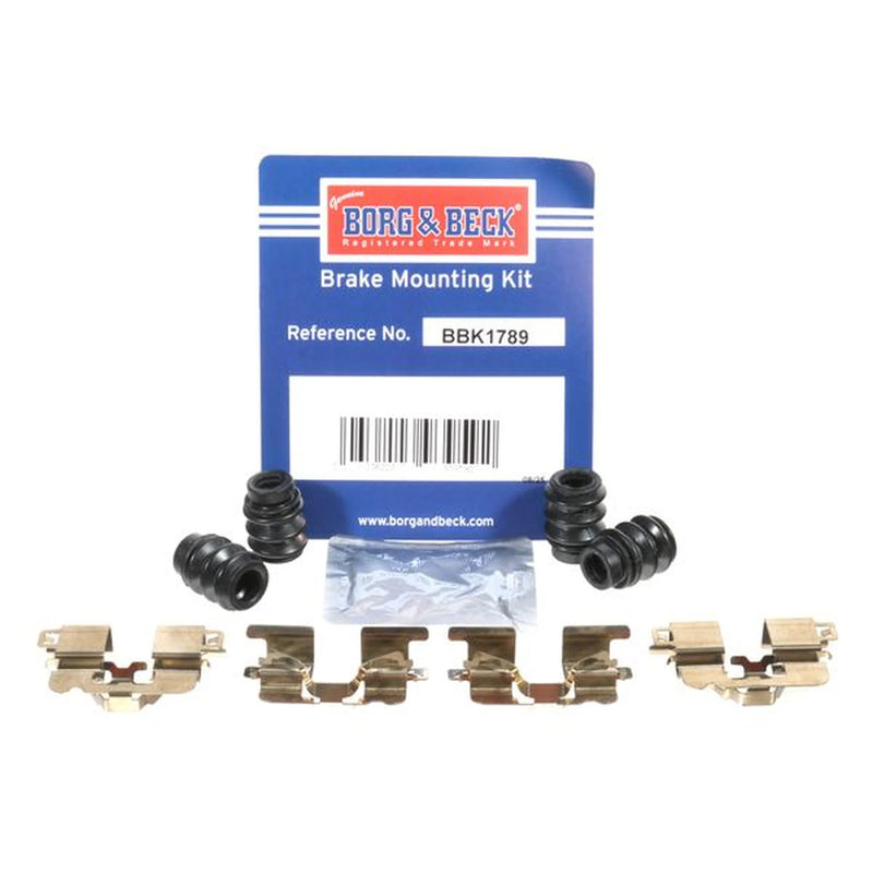 Borg & Beck Brake Pad Accessory Fitting Kit Rear BBK1789