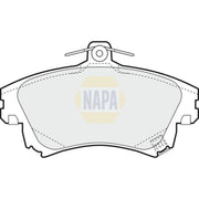 NAPA Front Brake Pad Set NBP1231