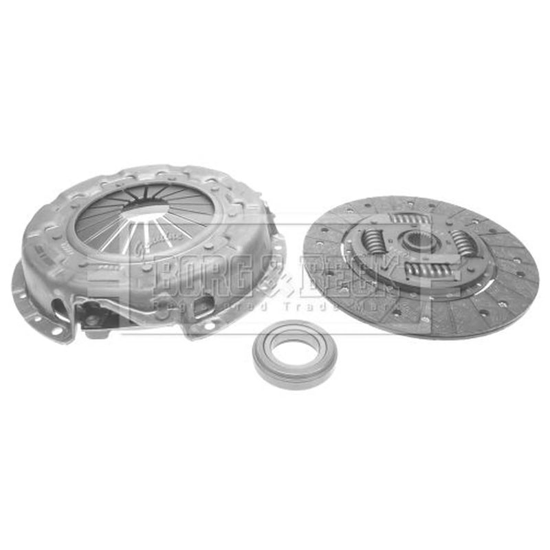 Borg & Beck Clutch Kit Set 3pc 241mm HK8899
