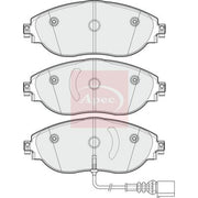Apec Front Brake Pad Set PAD1844