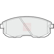 Apec Front Brake Pad Set PAD742