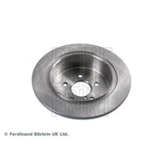 Blue Print 2 x Solid Rear Brake Discs ADS74339