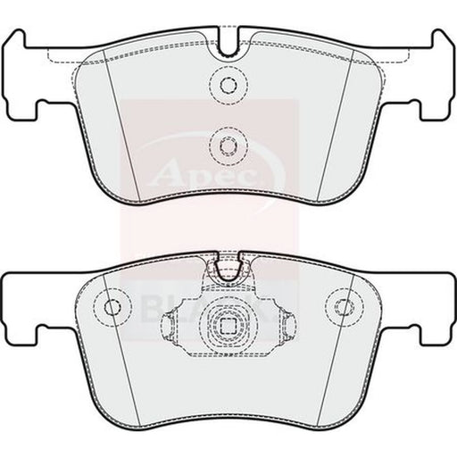 Apec Front Brake Pad Set PAD1875B