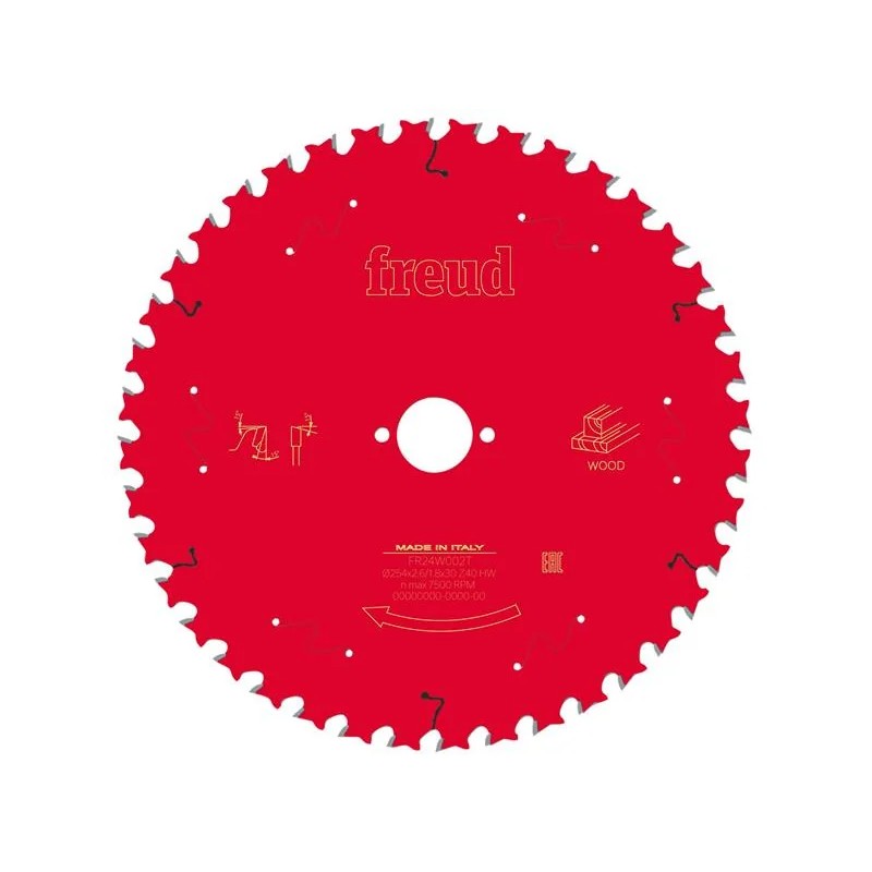 Freud Wood Table Saw Blade 254 x 30 x 2.6/1.8mm x 40T - F03FS09779