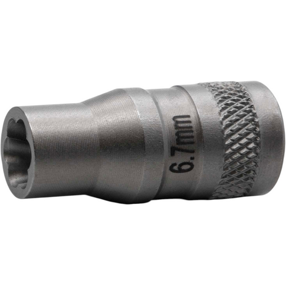 Sealey 1/4"Dr Reverse Spiral Bolt Extractor 6.7mm