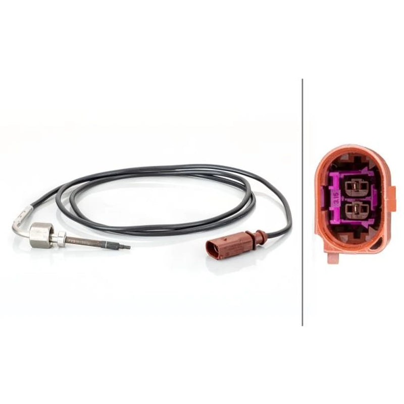 Hella Exhaust Gas Temperature Sensor Left 6PT 014 494-551