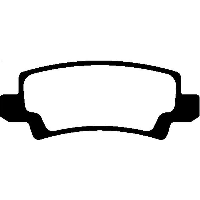 Abtex Rear Brake Pad Set PLU3975