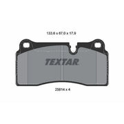 Textar Rear Brake Pad Set 2581401