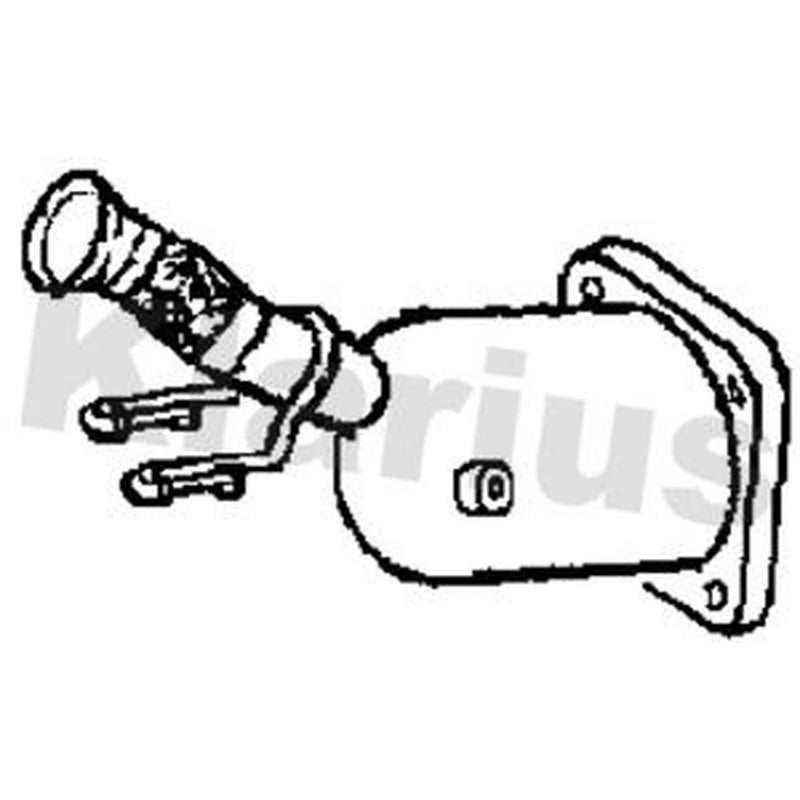 Klarius Catalyst Type Approved With Pipe 321926