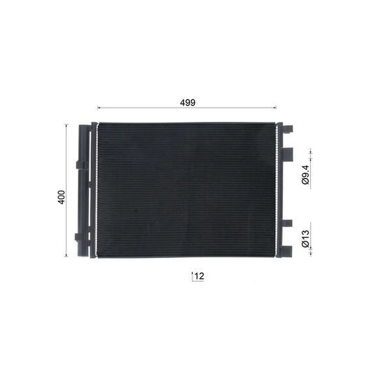 Mahle Air Conditioning Condenser AC 1011 000S