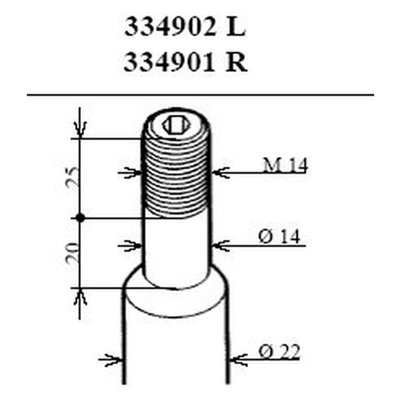 KYB Shock Absorber Damper Strut Front Right 334901