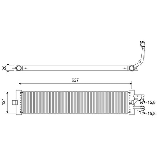 Valeo Engine Radiator 701461