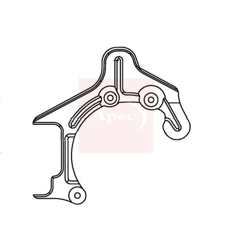 Apec Brake Disc Splash Guard Front Right ASG1142