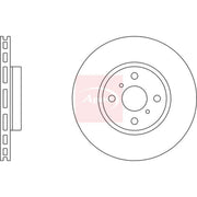 Apec 2 x Front Brake Discs DSK2517