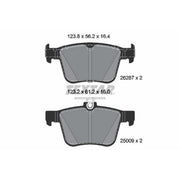 Textar Rear Brake Pad Set 2628701