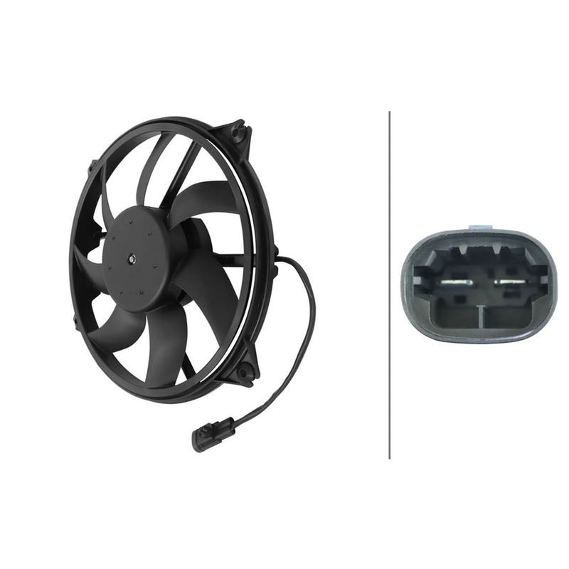 Hella Engine Cooling Fan 8EW 366 420-201