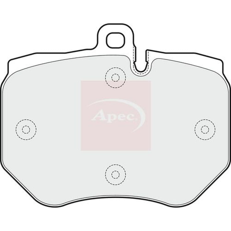 Apec Front Brake Pad Set PAD1720