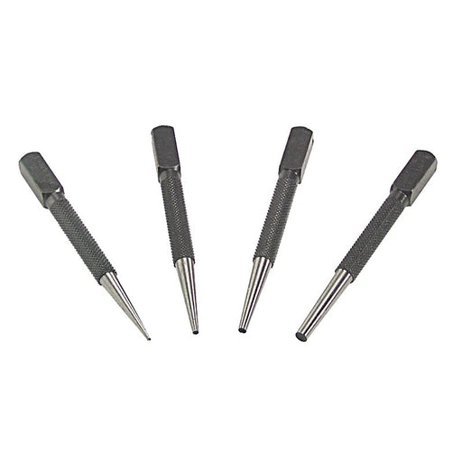 Priory 66SN4 Nail Punch Set 4 Piece - PRI66SN4